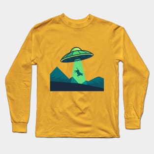 UFO Abduction Concept Long Sleeve T-Shirt